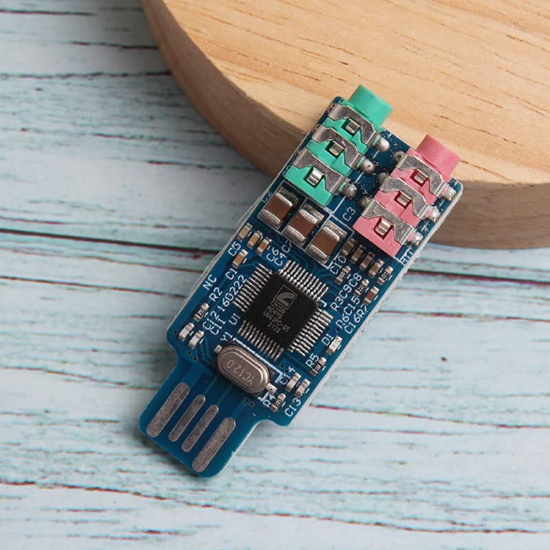 Acxico 2 Pcs CM108 USB Sound Card Module