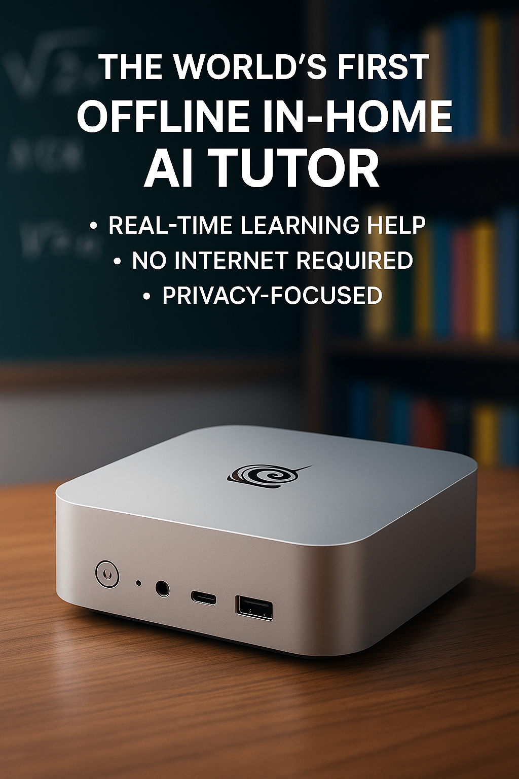 TruAI Offline AI Tutor System | World's First Offline AI In-Home Tutor