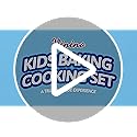 Vinino 9x8x2.5 inches KBS-SET Kids Baking Supplies Non-Toxic Dishwasher Safe