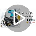 gianotter 14.1x9.64x5.9 D-3-2 Monitor Stand with Drawer and 2 Pen Holders