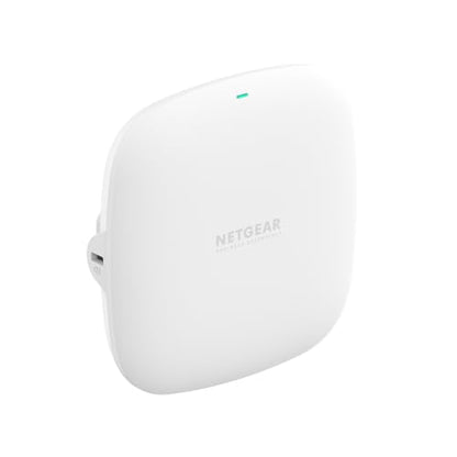NETGEAR WAX210 Wireless Access Point - WiFi 6 Dual-Band AX1800 Speed | 1 x 1G Ethernet PoE Port | 802.11ax | Up to 128 Devices | Compact Design