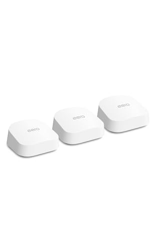 Amazon eero 7 Dual-Band Mesh Wi-Fi 7 Router 2.5 Gbps 1.8 Gbps Wireless Dual-Band Router