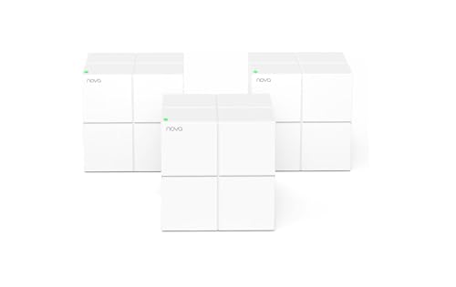 Tenda MW6 3PK Dual-Band Mesh Wi-Fi System 1200Mbps 6000 Sq Ft 3 Units