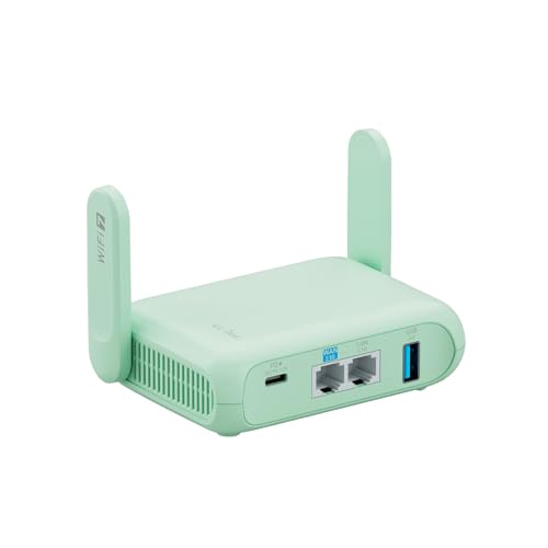 GL.iNet GL-MT3600BE Portable Travel Router Dual-Band Wi-Fi 7 Ethernet