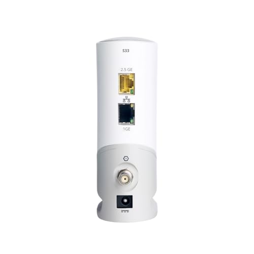 ARRIS S33-RB Cable Modem DOCSIS 3.1 2 Ports 2500 Mbps Ethernet Modem White