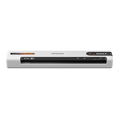 Epson 5.6"x13" RapidReceipt RR-70W 600dpi Receipt Scanner