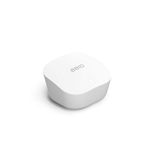Amazon eero Mesh WiFi Router 550 Mbps Coverage Up to 1500 sq. ft. Single Unit WiFi Router