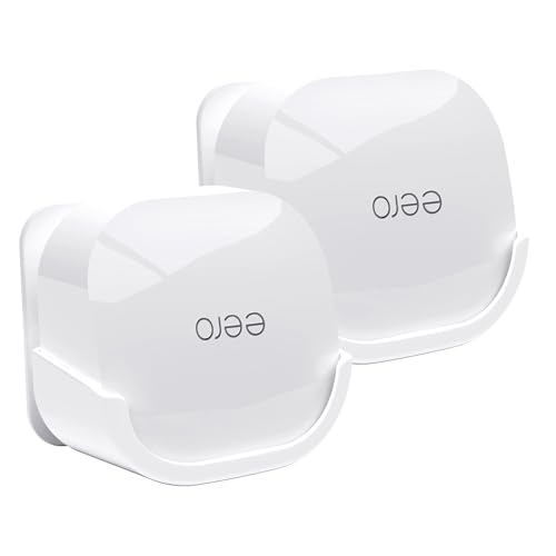 Sootozy 2-Pack Wall Mount Holder EM6Plus-2PC Weatherproof Tri-Band 802.11a Wi-Fi System