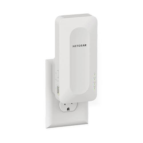 NETGEAR EAX15 AX1800 Mesh WiFi Range Extender 802.11ax Up to 1.8 Gbps Dual-Band