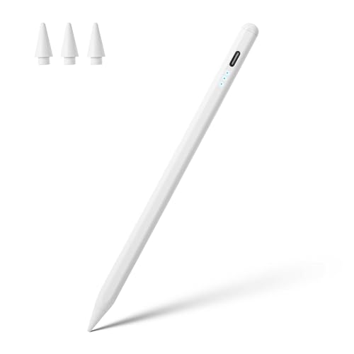 Waiktyne Stylus Pen for iPad A16 A15 A14 A13 11th 10th 9th 8th 7th 6th Gen, iPad Air M2 M1 5th 4th 3rd Gen, iPad Pro 12.9 11-inch 4th 3rd 2nd 1st Gen, iPad Mini A17 Pro 7 6 5