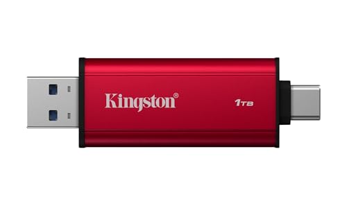 Kingston 1TB SPSD/1TB Portable SSD | 1000GB Capacity | Solid State | USB 3.2 Gen 2 Connectivity