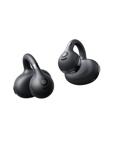 Baseus Bass BC1 Open Ear Clip On Earbuds with USB-C Charging, Lightweight, Waterproof