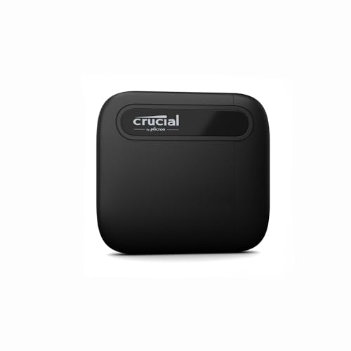 Crucial 1TB CT1000X6SSD9 Solid State Drive USB 3.2 Portable External Drive