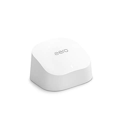 Amazon eero 6 Mesh Wi-Fi Extender AX1800 Up to 1500 sq. ft. Coverage