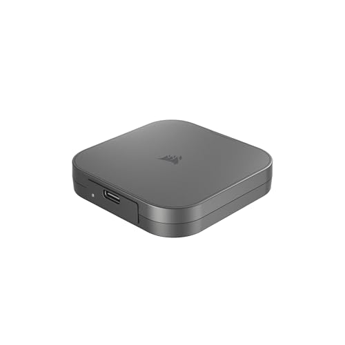Corsair 2TB CSSD-EX400U2TB Compact External SSD USB4 Thunderbolt 3.2 Gen 2