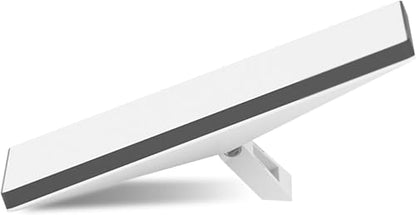 Generic Satellite Antenna 7" x 4" x 9" 10 Channels 3200 Feet Range White