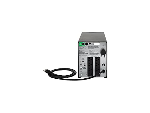 APC 1500VA SMC1500C UPS Sinewave Power Supply 120V 900W