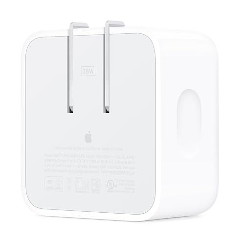 Apple 2.76 x 1.18 x 3.31 inches MW2H3AM/A Dual USB-C Port Power Adapter