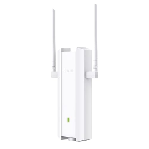TP-Link 1.9 lbs EAP625-Outdoor HD Tri-Band Wireless Access Point 802.11ac/ax 1800 Mbps Touch Control IP68