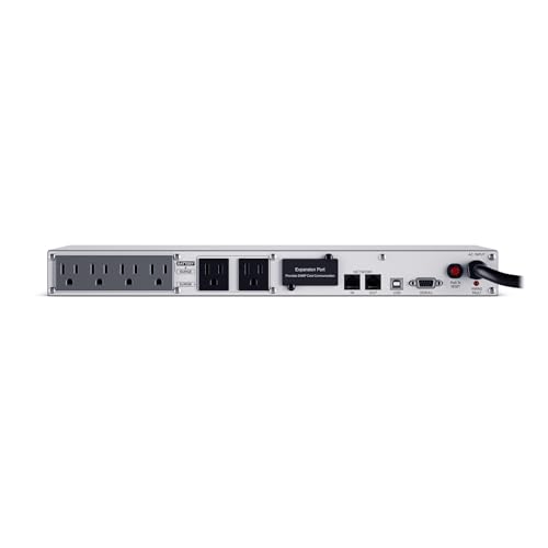 CyberPower 500VA/300W OR500LCDRM1U Rackmount UPS System with LCD, 6 Outlets, AVR, UL Certified
