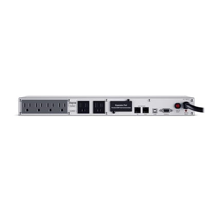 CyberPower 500VA/300W OR500LCDRM1U Rackmount UPS System with LCD, 6 Outlets, AVR, UL Certified