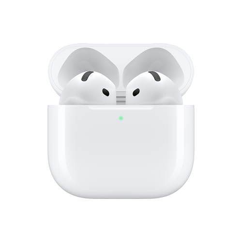 Apple 8.19 x 8.19 x 3.33 inches MXP63LL/A 30 Hours Bluetooth Earbuds
