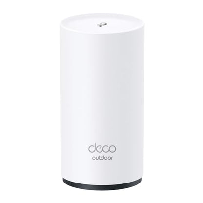 TP-Link Deco X20-Outdoor AX1800 Dual-Band Wi-Fi 6 Mesh Wi-Fi Extender | Coverage up to 2200 sq.ft | 2 Gigabit PoE+ Ports | Weatherproof | HomeShield Security | 1-Pack