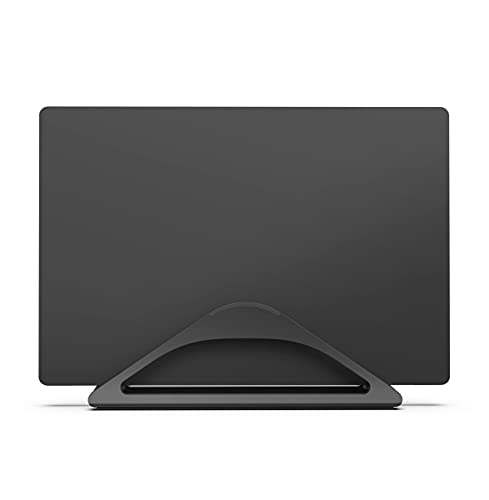 HumanCentric 401-1001-B Vertical Laptop Stand Adjustable Gripping Holder Tabletop