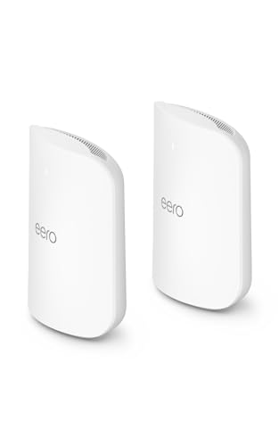 Amazon eero Max 7 Mesh Wi-Fi System 10Gbps 5000sqft 2-Pack