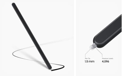 SLQ 1.5mm Slim S Pen Fold Edition for Galaxy Z Fold 6/Fold 5 - Black