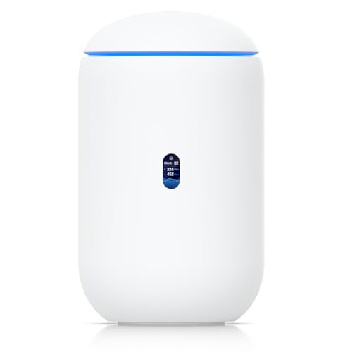 Ubiquiti UDR7 10G Desktop Router, Quad-Band, Wi-Fi 7, Ethernet Connectivity