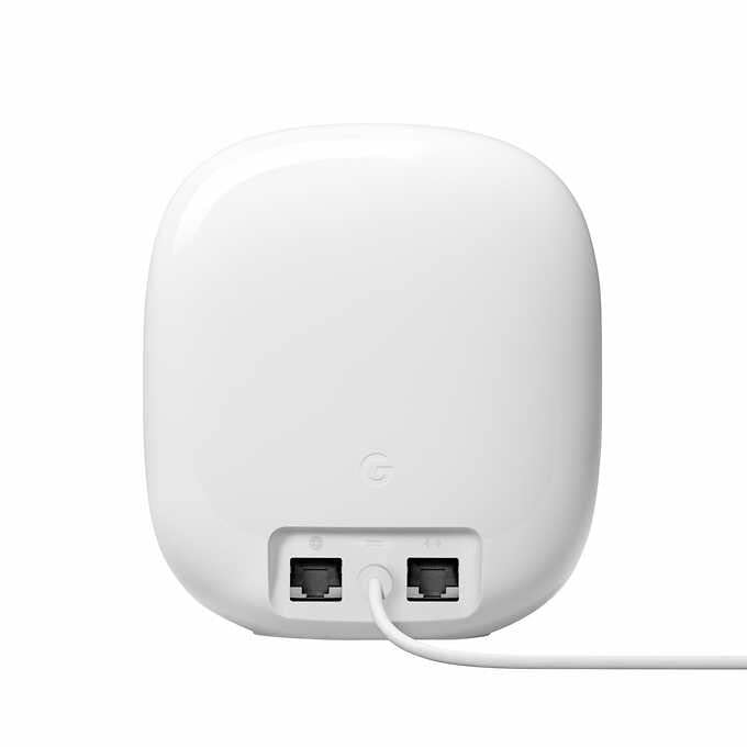 Google Nest WiFi 6 Pro GA03691-US-cr 802.11ax Dual-Band 4 Ports 6000 Square Feet WiFi System