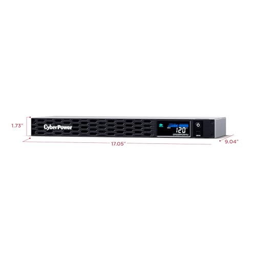 CyberPower 500VA/300W UPS System CP500PFCRM1U with 6 Outlets