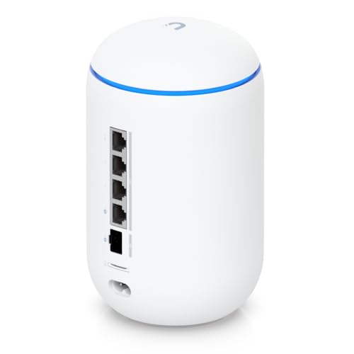 Ubiquiti UDR7 10G Desktop Router, Quad-Band, Wi-Fi 7, Ethernet Connectivity