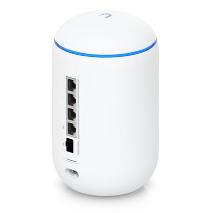 Ubiquiti UDR7 10G Desktop Router, Quad-Band, Wi-Fi 7, Ethernet Connectivity
