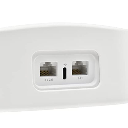 Holicfun 5.83" x 2.56" x 1.97" Wall Mount HF0241 White Plastic