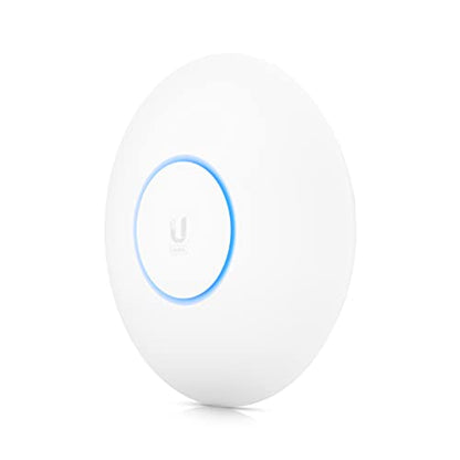 Ubiquiti 1-Pack U6-LR Tri-Band Wireless Access Point (Wi-Fi 6) with 8 Antennas