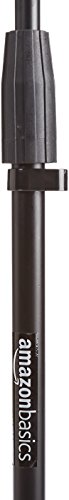 Amazon Basics Adjustable Microphone Stand TMS130 Black