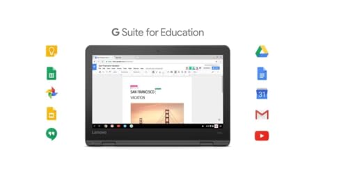 Lenovo 11.6" Chromebook 300E Gen 2 1366x768 60Hz LCD Convertible Laptop