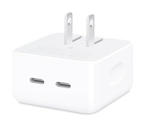 Apple 2.76 x 1.18 x 3.31 inches MW2H3AM/A Dual USB-C Port Power Adapter