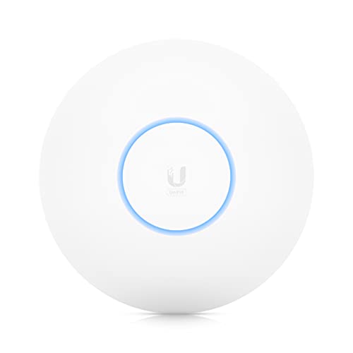 Ubiquiti 1-Pack U6-LR Tri-Band Wireless Access Point (Wi-Fi 6) with 8 Antennas