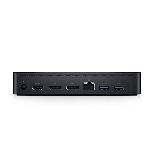 Dell D6000S Universal Dock USB-C/USB-A 5 Ports HDMI 1 Port 65W Black