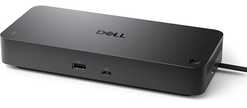 Dell 8.07" x 6" x 1.39" SD25 USB-C Docking Station 180 Watts