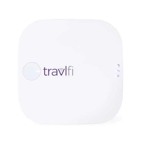 TravlFi Journey1 LTE 5GHz Portable WiFi Hotspot with 802.11n Support