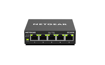 NETGEAR 5-Port GS305E Gigabit Ethernet Managed Switch
