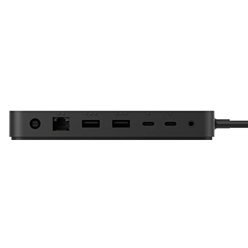 Microsoft 11"L x 4.4"W x 3.2"H Thunderbolt 4 Docking Station (Model T8H-00001)