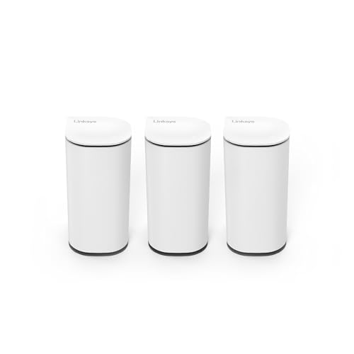 Linksys Velop Micro 7 LN1603 Dual-Band 5 Gbps Wi-Fi 7 Mesh System 3-Pack