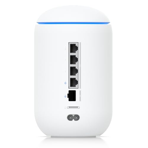 Ubiquiti UDR7 10G Desktop Router, Quad-Band, Wi-Fi 7, Ethernet Connectivity