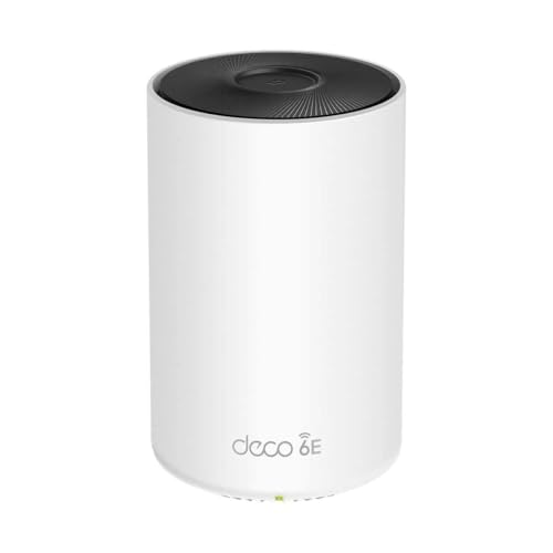 TP-Link Deco XE5300 Tri-Band Wi-Fi 6E Whole-Home Mesh System, 802.11ax