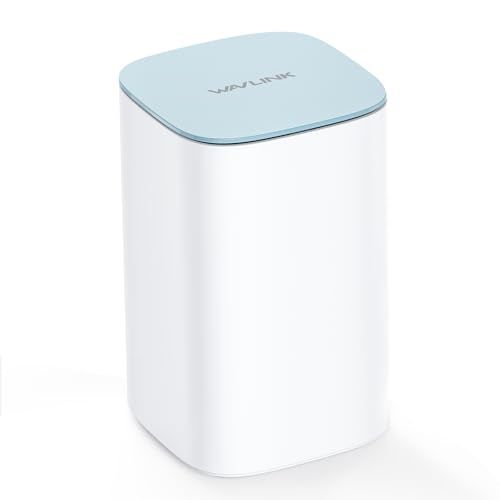 WAVLINK AX3000 WN551X1 Dual-Band WiFi 6 Router 3.0 Gbps Max Data Transfer Rate 4800 Sq Ft Coverage Internal Antenna